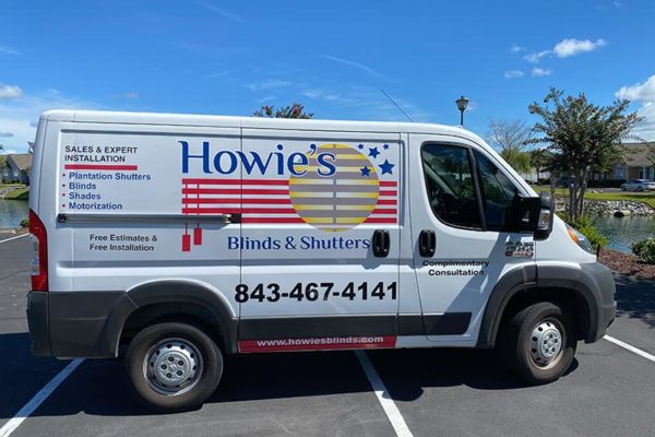 about-howies-blinds-van-pic Howie’s Blinds & Shutters Van photo